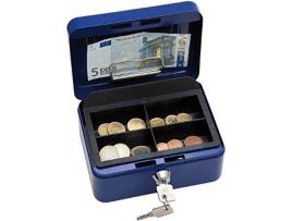 Caixa para Notas e Moedas WEDO 145 103H Ferro Azul