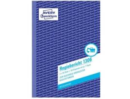 Caderno de Contabilidade AVERY 1306 (A5 - 50 Páginas)