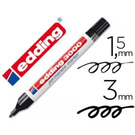 Marcador Edding Permanente 3000 Preto