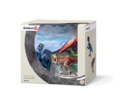 Conjunto de Figuras SCHLEICH T-Rex e Velociraptor Pequenos