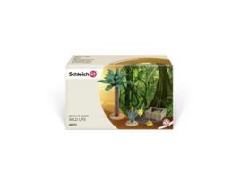 Conjunto de Acessórios SCHLEICH Wild Life Plantas