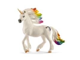 Figura SCHLEICH Unicórnio Arco Íris Garanhão