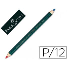 Lápis Bicolor Azul e Vermelho 873 GolFaber Faber Castell