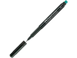 Marcador FABER-CASTELL Permanente Multimark Ponta Super Fina Preto (Ponta de 0,4 mm)