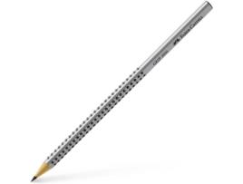 Lápis de Carvão HB FABER CASTELL Grip 2001 (Cinzento)