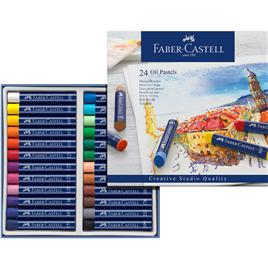 FABER-CASTELL Pastel de Óleo Gold, Embalagem de 24 Unidades