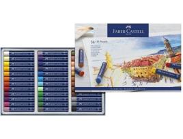 Lápis de Cor FABER-CASTELL Pastel Óleo (Multicor - Pastel Óleo - Multicor - 36 Unidades)