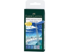 Marcador FABER-CASTELL Artist Pitt Azul