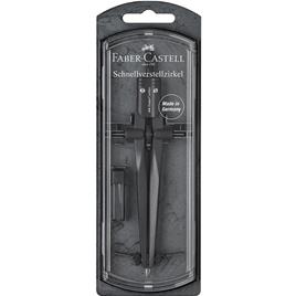 FABER-CASTELL Compasso, Preto