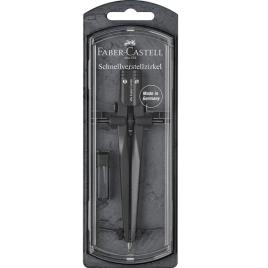 FABER-CASTELL Compasso, Preto