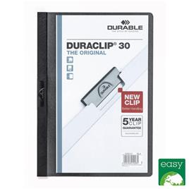 Durable Classificador com Clip Duraclip 30 Preto