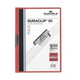 Dossier Durable Duraclip A4 30 Folhas Vermelho