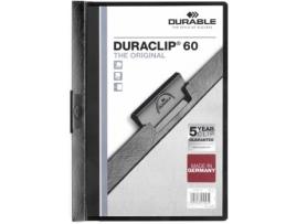 Classificador A4 clip Lateral 60 Folhas  Preto