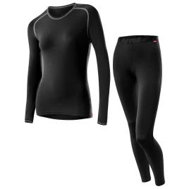 Loeffler Transtex Warm Set Preto 3XL Mulher