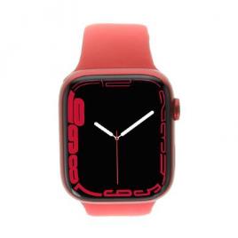 Apple Watch Series 7 aluminio rojo 45mm con pulsera deportiva rojo (GPS) rojo