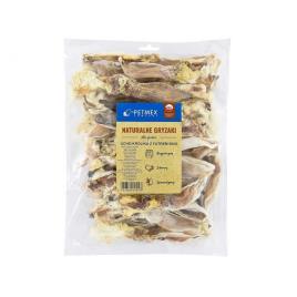 Petmex Rabbit Ear With Fur Chew 500g Dog Snack Dourado