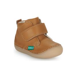 Kickers  Botas baixas SABIO  Castanho Disponível em tamanho para rapariga. 18,19,20,21,22,23.Criança > Menina > Calçasdos > Botins