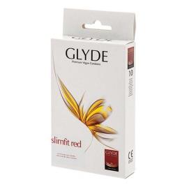 Preservativos Glyde Slimfit Red 17 Cm (10 Uds)