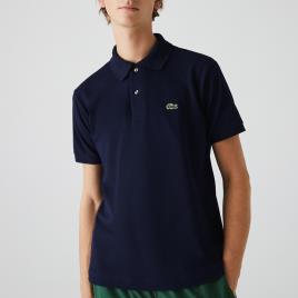Lacoste Polo direito em malha piqué L1212 