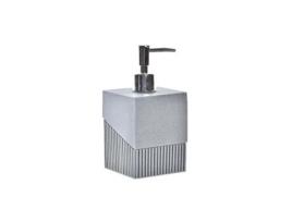 Dispensador de Sabão Dkd Home Decor Prateado Cinz.