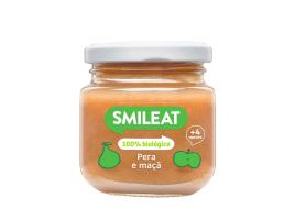 Boião Fruta Smileat Bio Pera E Maça 130 Gr