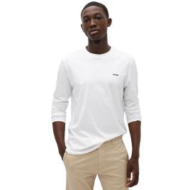 Hugo Derol222 Long Sleeve Crew Neck T-shirt Branco S Homem
