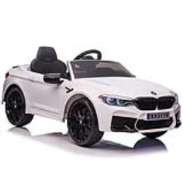 Carro Elétrico BMW M5 12V Bateria c/ Comando Branco