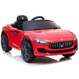 Carro Elétrico Maserati Ghibli SL631 12V Bateria c/ Comando Vermelho