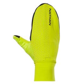 Nathan Hypernight Reflective Convertible Mitt Gloves  L Homem