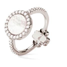 Folli Follie 3r18s042wc-54 Ring  54 Mulher