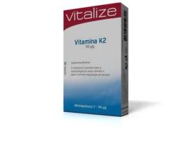 Suplemento Alimentar Vitalize Vitamina K2 90 µg 60 Cápsulas