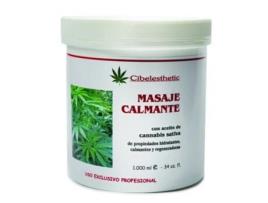 Creme Corporal CIBELESTHETIC Calmante com Ã?leo de Canábis (1000 ml)