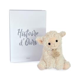 Histoire D'ours Peluche cordeiro vintage, modelo pequeno