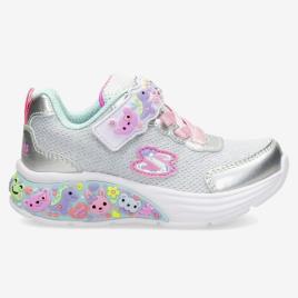 Skechers Lil Dreamers - Cinza - Sapatilhas Running Menina tamanho 23