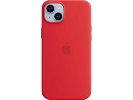 Capa iPhone 14 Plus APPLE Silicone Red
