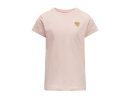 T-shirt ONLY KIDS Kogkita Logo Rosa (Mulher - Tam: 9/10 ans)