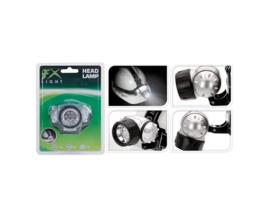 Linterna frontal 7 led 3 opciones blister