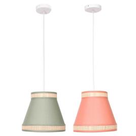 Candeeiro de Teto Dkd Home Decor Natural Laranja .