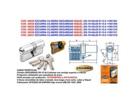 Ezcurra cilindro seguridad niquel ds-15 40x30 r-15 antibumping