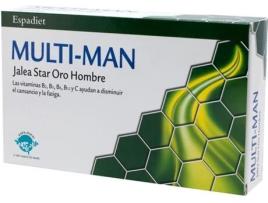 Suplemento Alimentar MONT STAR Jalea Multi Real Star Oro 20 Viales (Uva, Maçã)