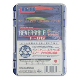 Meiho F-86 Lure Box Transparente 14.0 x 10.4 x 2.2 cm