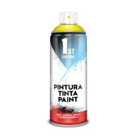 TINTA EM SPRAY 1ST EDITION 520cc / 300ml MATE AMARELO LIMÃO REF.642 - 1ST EDITION