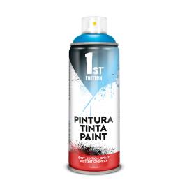 TINTA EM SPRAY 1ST EDITION 520cc / 300ml MATE AZUL MEDITERRÂNEO REF.654 - 1ST EDITION