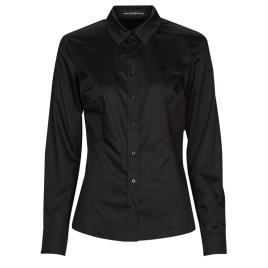 Guess  camisas LS CATE SHIRT  Preto Disponível em tamanho para senhora. S,M,L,XL.Mulher > Roupas > Camisa