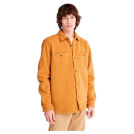 Timberland Fleece Overshirt Shirt Laranja XL Homem