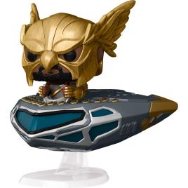 Funko Pop Dc Comics Black Adam Hawkman In Cruiser