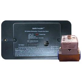 Mti Industries 25 Series Dual Propane/lp Carbon Monoxide Trim Ring&solenoid Alarm Dourado