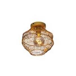 Oosterse plafondlamp goud 25 cm - Vadi