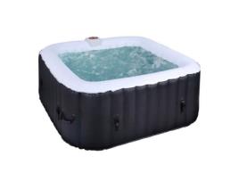 Sun Spa Spa Inflável Quadrado Inflável - 6 Pessoas - 1, 85 X H 0, 65 M