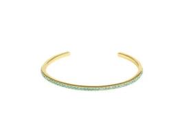 Pulseira ADORE  Allure Skinny Pave Bangle (GL/LT TQ)